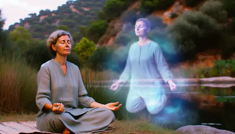 a white woman in deep meditation pushing 2024 12 18 17 35 54 800x457 2ad7856eac